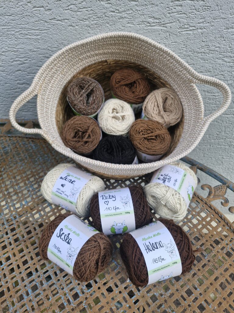 Strickwollle eigenprodukt